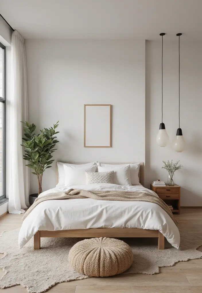 25 Bedroom Decoration Ideas for Couples That Feel Luxurious Yet Cozy - 24. Embrace Minimalism