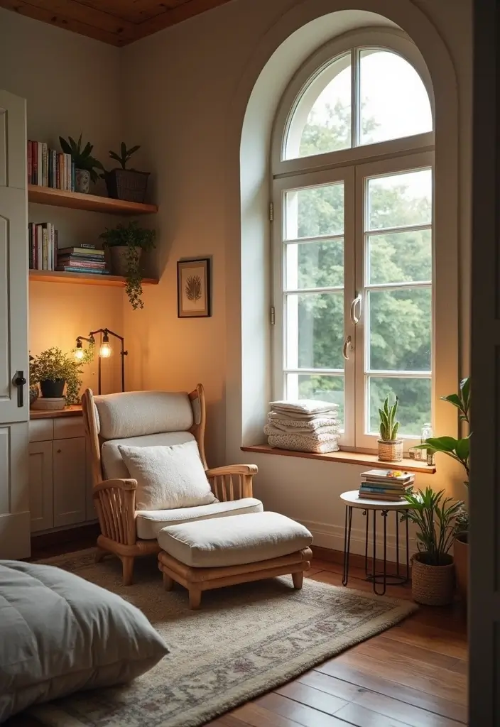 25 Bedroom Decoration Ideas for Couples That Feel Luxurious Yet Cozy - 5. Cozy Reading Nook