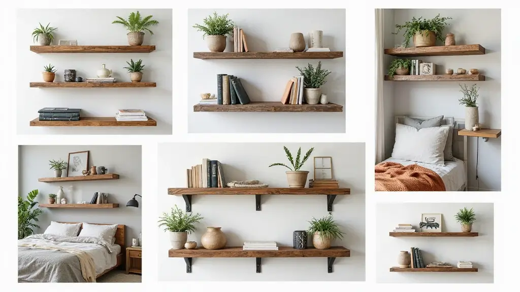 25 Bedroom Wall Shelf Ideas That Are Functional and Chic