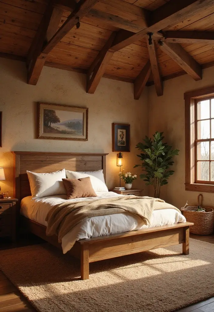 25 Bloxburg Bedroom Ideas No Gamepasses That Still Look Stunning - 23. Rustic Elements