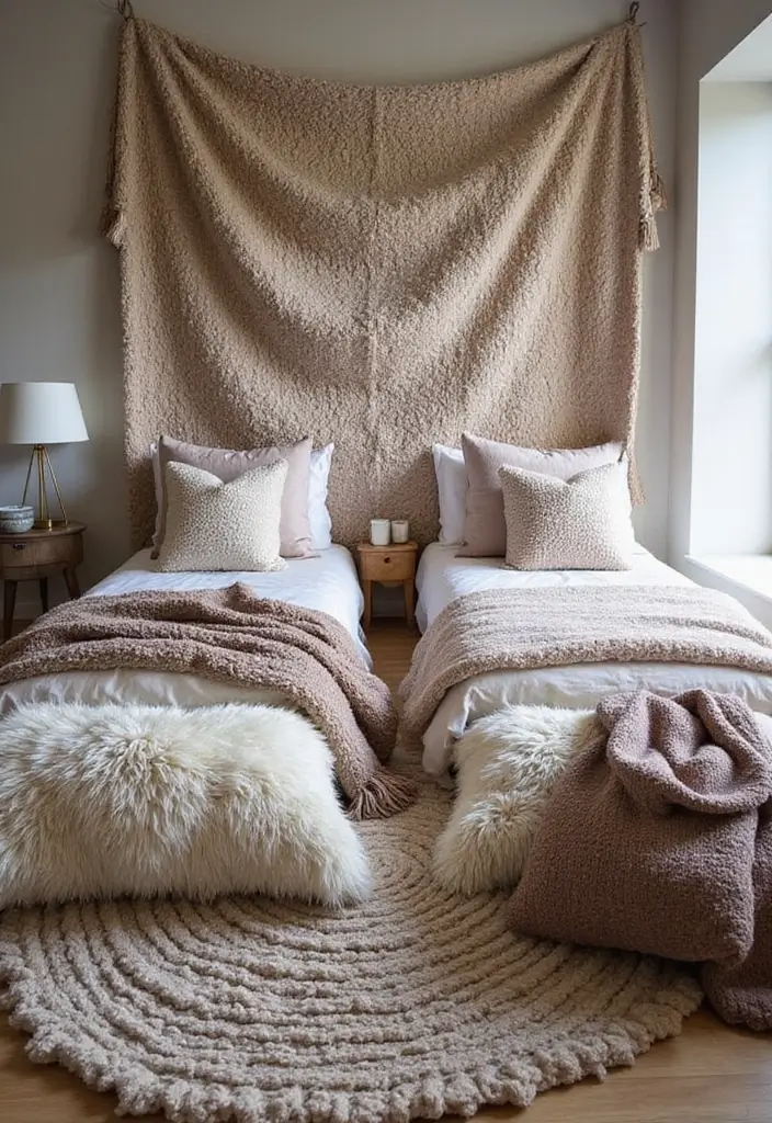 25 Bloxburg Teen Bedroom Ideas That Are Totally Aesthetic - 11. Textured Layers