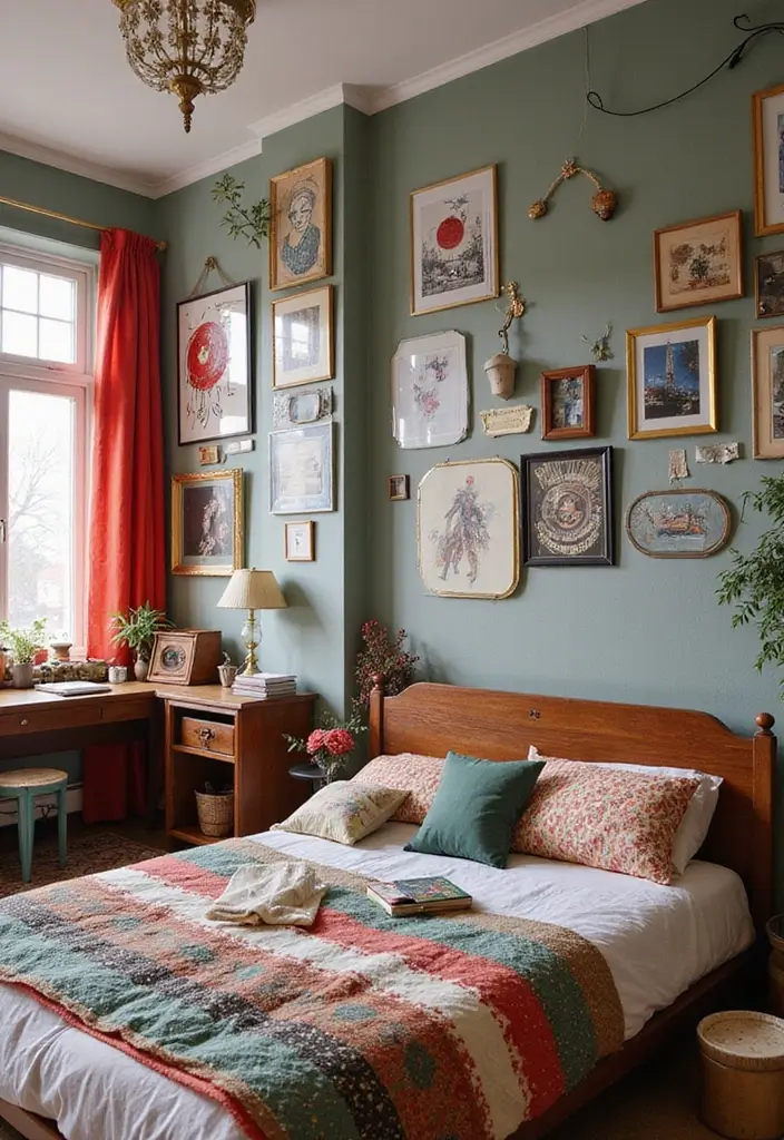 25 Bloxburg Teen Bedroom Ideas That Are Totally Aesthetic - 13. Eclectic Mix