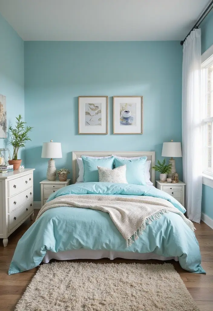 25 Bloxburg Teen Bedroom Ideas That Are Totally Aesthetic - 15. Beachy Vibes