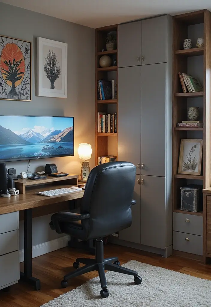 25 Bloxburg Teen Bedroom Ideas That Are Totally Aesthetic - 18. Study and Play