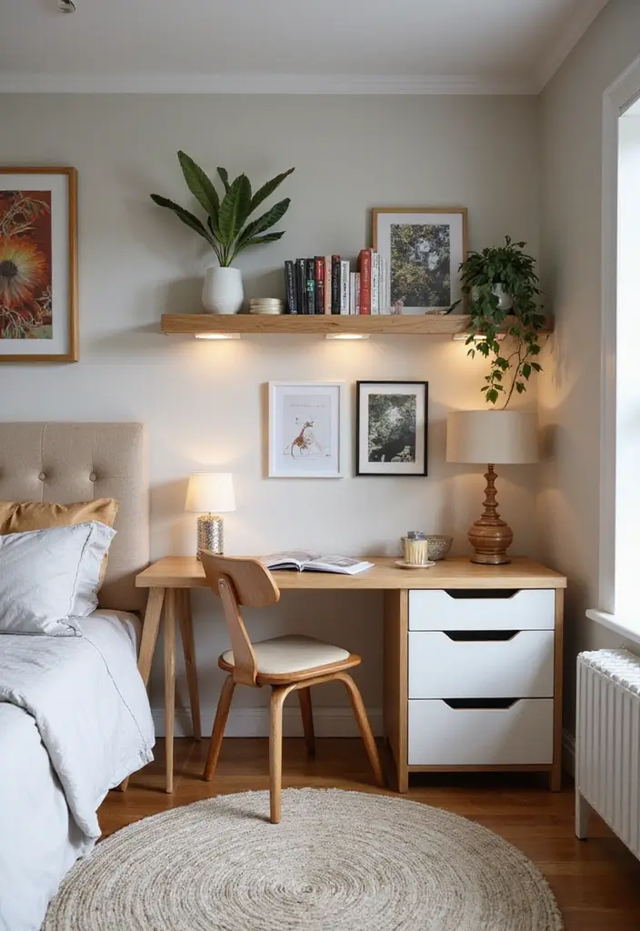 25 Bloxburg Teen Bedroom Ideas That Are Totally Aesthetic - 19. Personalized Workspace