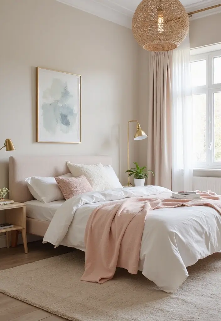 25 Bloxburg Teen Bedroom Ideas That Are Totally Aesthetic - 23. Soft Pastels