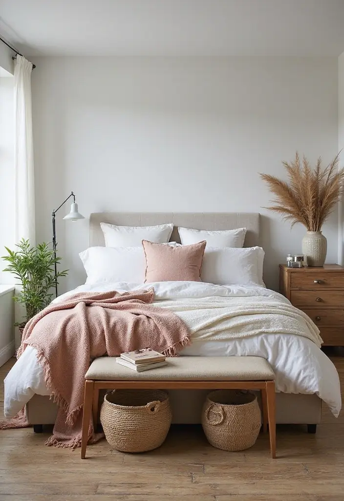 25 Blue and Yellow Bedroom Ideas That Brighten Any Space - 24. Seasonal Decor Changes