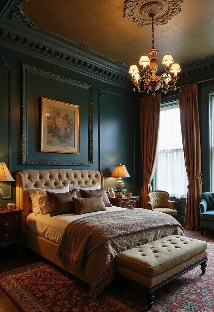 25 Boys Bedroom Ideas for Teenagers That Are Cool & Functional - 11. Vintage Glam