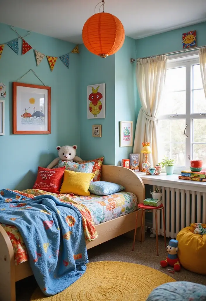 25 Boys Bedroom Ideas for Teenagers That Are Cool & Functional - 13. Whimsical Wonderland