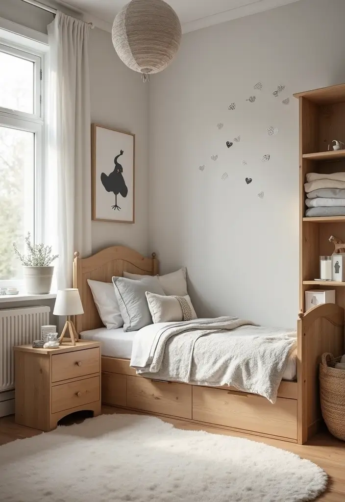 25 Boys Bedroom Ideas for Teenagers That Are Cool & Functional - 2. Scandinavian Serenity