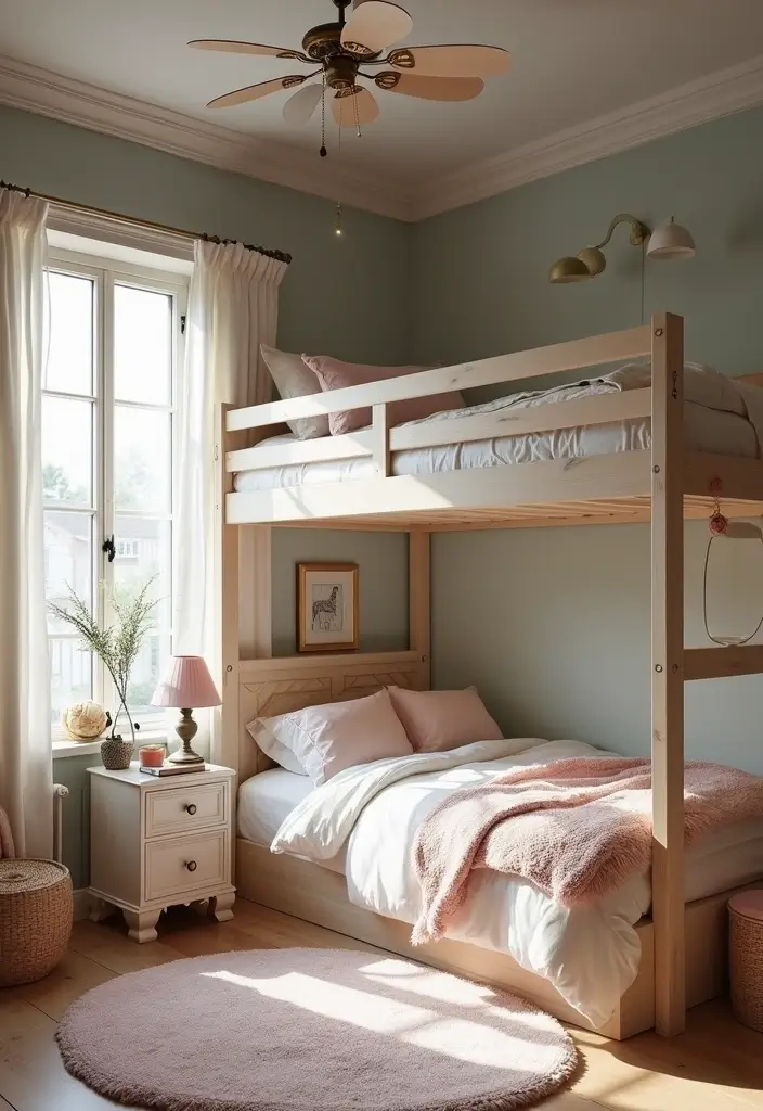 25 Boys Loft Bedroom Ideas That Are Fun & Space-Saving - 17. Romantic Vintage