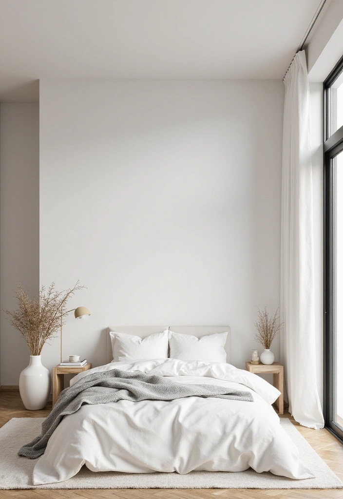 25 Ceiling Ideas for Bedroom That Add Drama & Height - 24. Minimalist Ceiling Designs