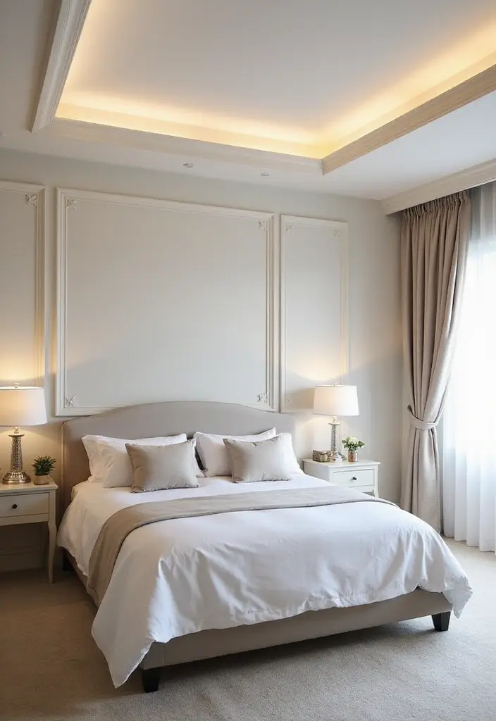 25 Ceiling Ideas for Bedroom That Add Drama & Height - 4. Tray Ceilings for Added Dimension