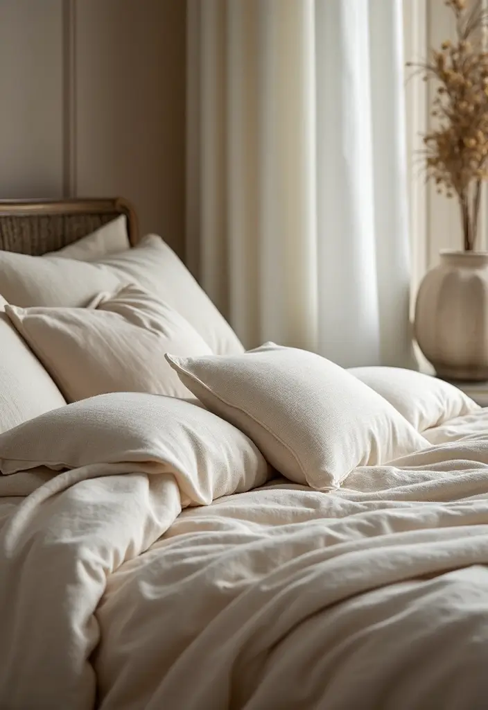 25 Cozy Bedroom Ideas for Couples to Create a Romantic Retreat - 19. Romantic Bed Linens