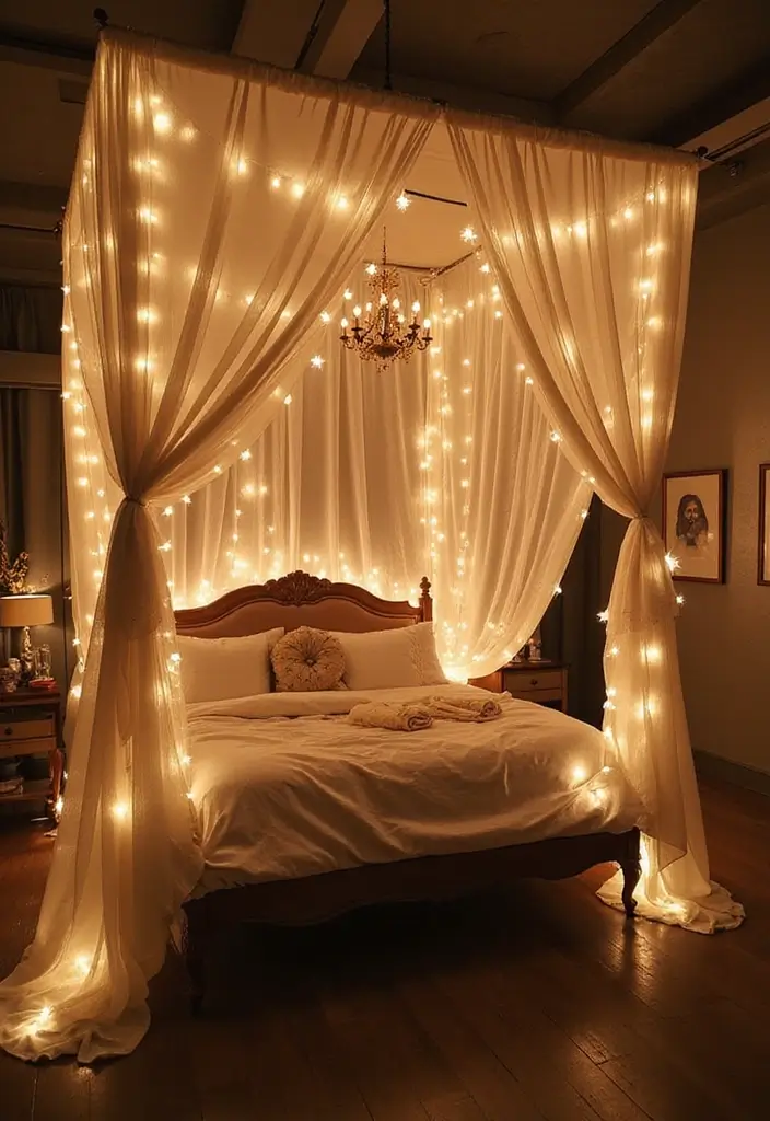 25 Fairy Bedroom Ideas for Adults Who Still Believe in Magic - 5. Dreamy Canopy Beds