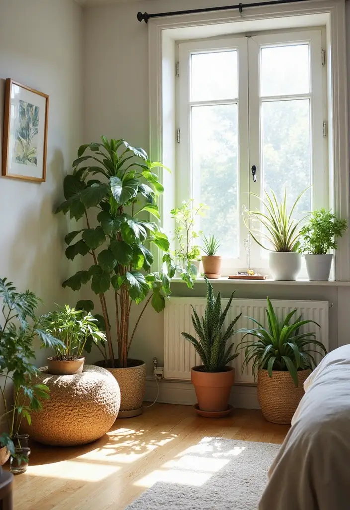 25 Ideas for Girls Bedroom That Are Stylish & Easy to Copy - 13. Unique Plant Displays