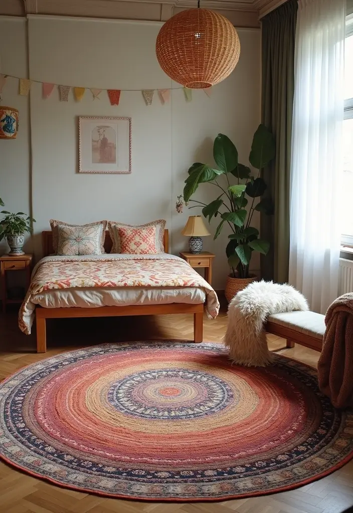 25 Ideas for Girls Bedroom That Are Stylish & Easy to Copy - 14. Fun Area Rugs