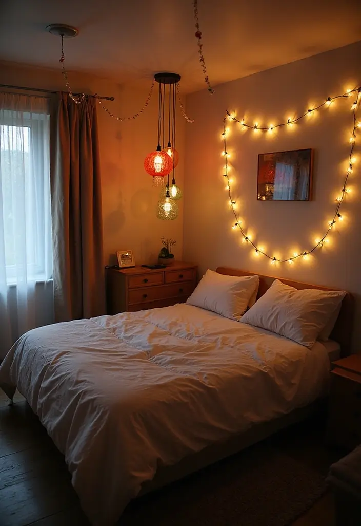 25 Ideas for Girls Bedroom That Are Stylish & Easy to Copy - 5. Whimsical Lighting Fixtures