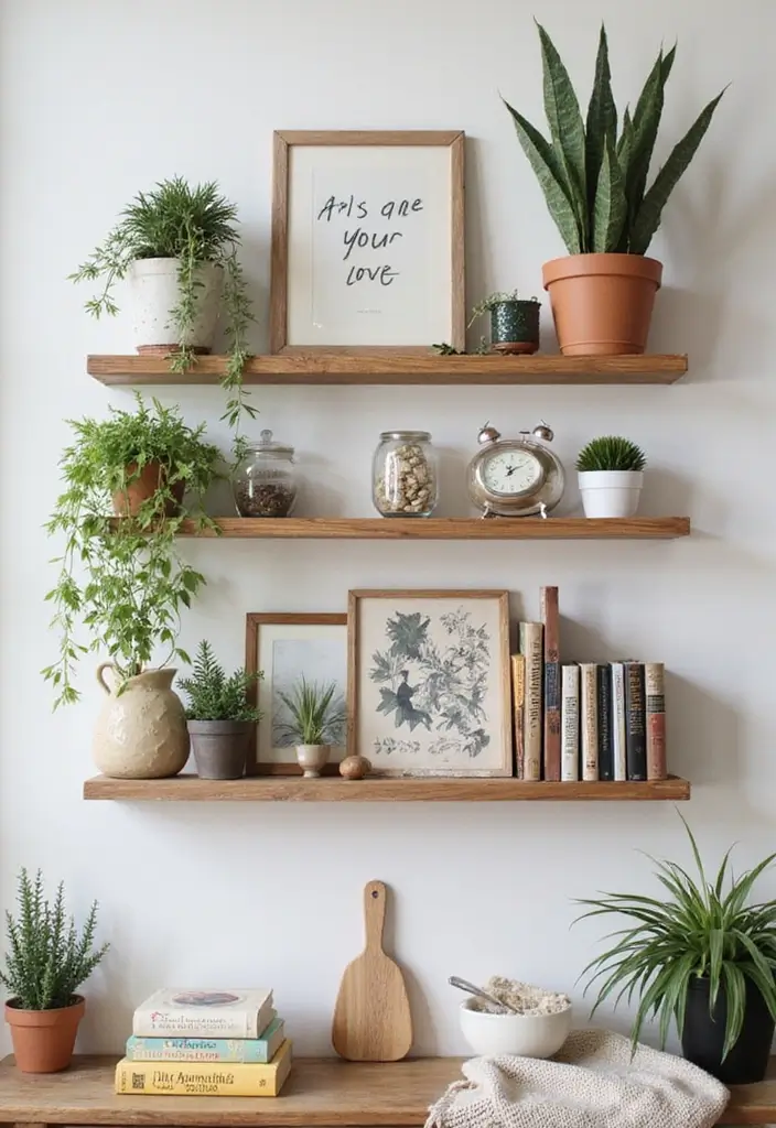 25 Ideas for Girls Bedroom That Are Stylish & Easy to Copy - 6. Creative Wall Shelving