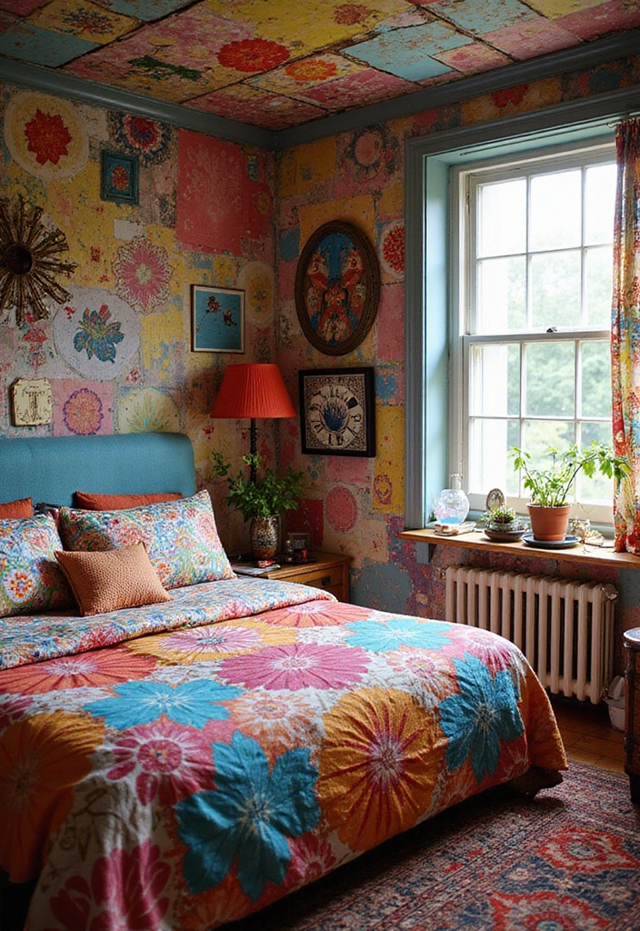 25 Preteen Bedroom Ideas for a Girl Who’s Growing Up in Style - 11. Colorful Prints and Patterns