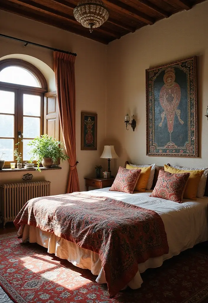 25 Preteen Bedroom Ideas for a Girl Who’s Growing Up in Style - 14. Cultural Fusion Decor