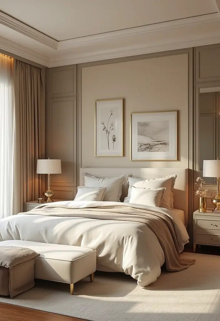 25 Preteen Bedroom Ideas for a Girl Who’s Growing Up in Style - 7. Glamorous Gold Accents