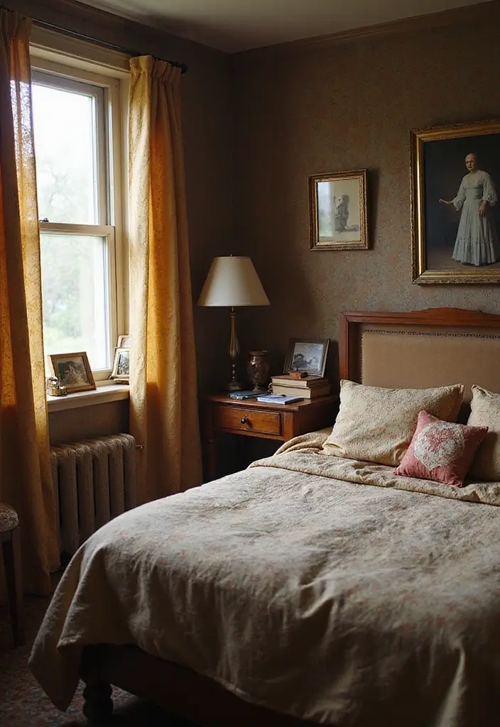 25 Romantic Vintage Bedroom Ideas That Feel Timeless & Intimate - 25. Personal Touches