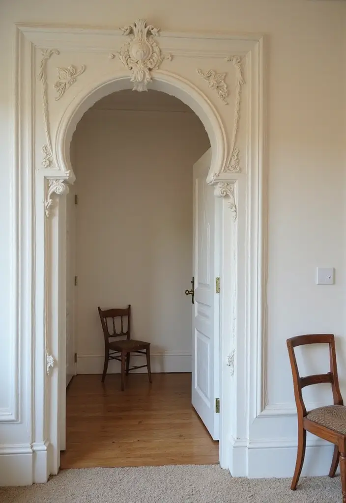 25 Wall Moulding Ideas Bedroom That Add Classic Detail - 10. Arched Doorways