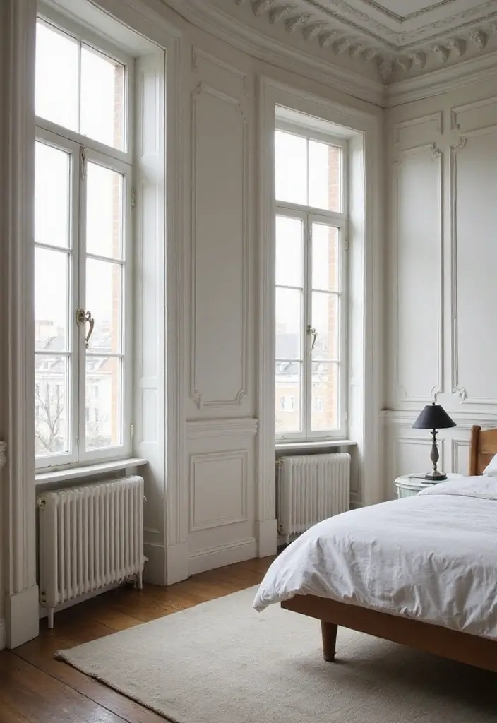 25 Wall Moulding Ideas Bedroom That Add Classic Detail - 17. Moulding in Unexpected Places