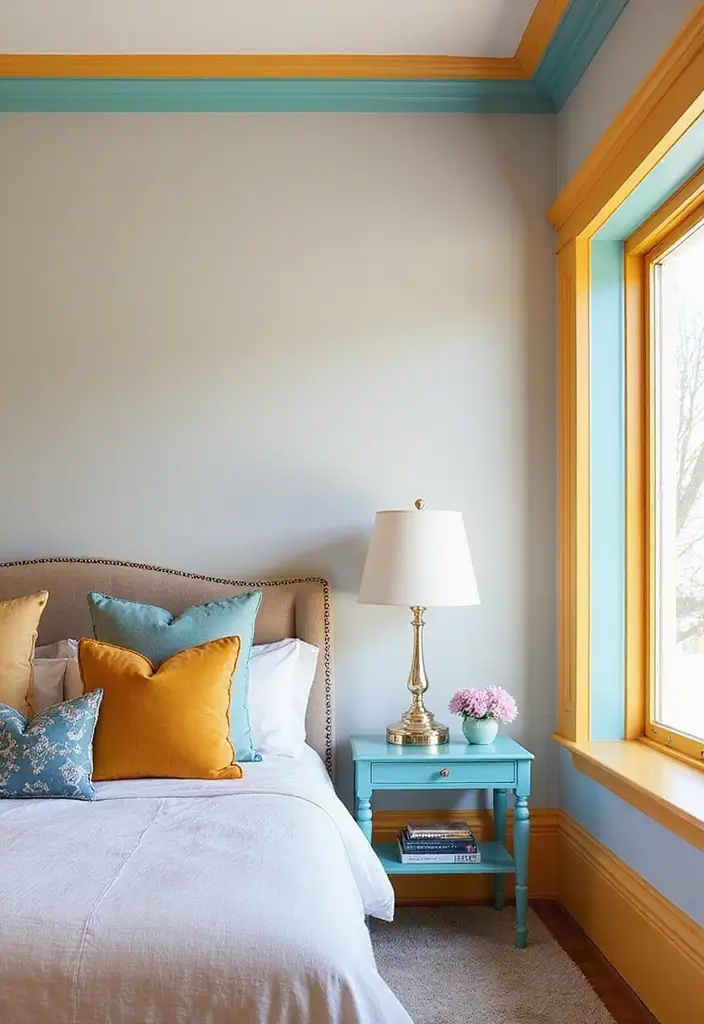 25 Wall Moulding Ideas Bedroom That Add Classic Detail - 20. Painted Mouldings