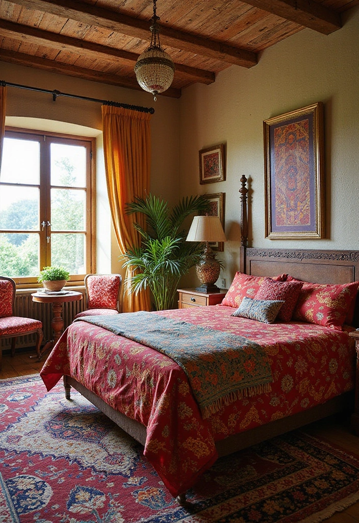 25 Young Woman Bedroom Ideas That Feel Modern & Empowering - 12. Global Inspirations