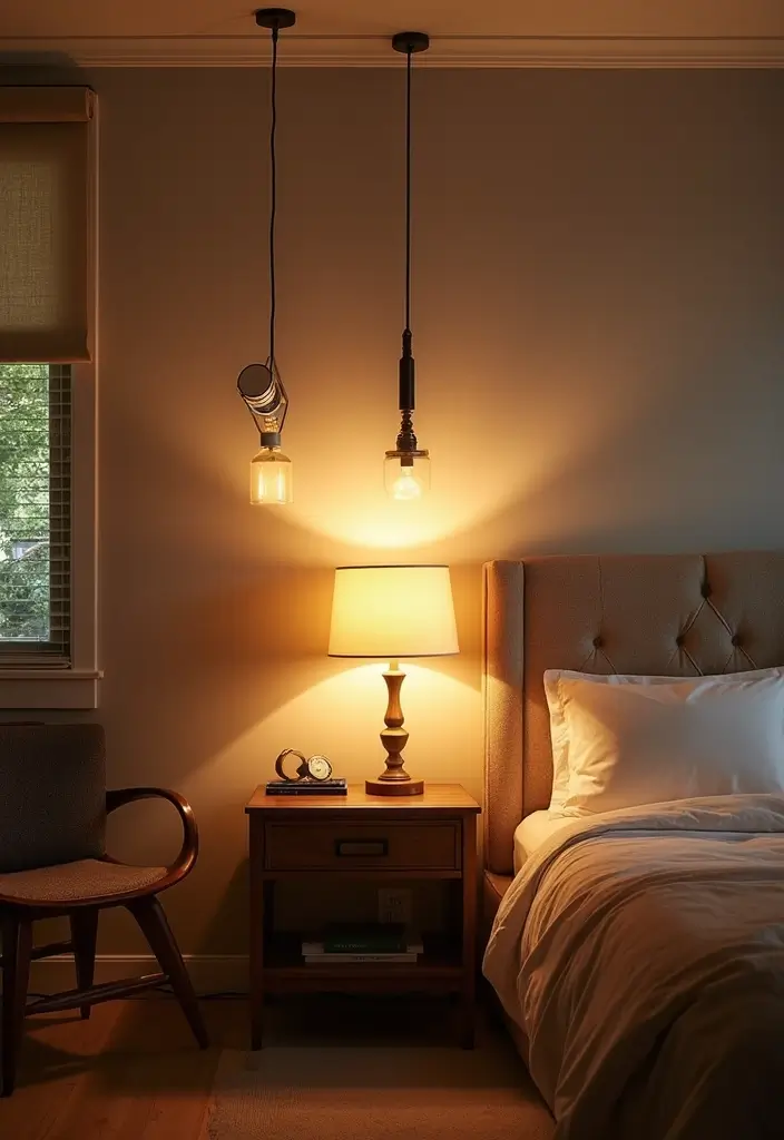 25 Young Woman Bedroom Ideas That Feel Modern & Empowering - 14. Layered Lighting