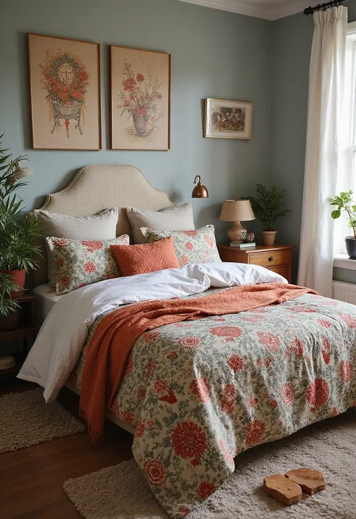 25 Young Woman Bedroom Ideas That Feel Modern & Empowering - 15. Personalized Bedding