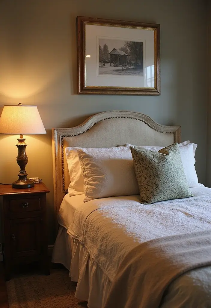 26 Modern Guest Bedroom Ideas That Feel Welcoming & Stylish - 18. Vintage Elements