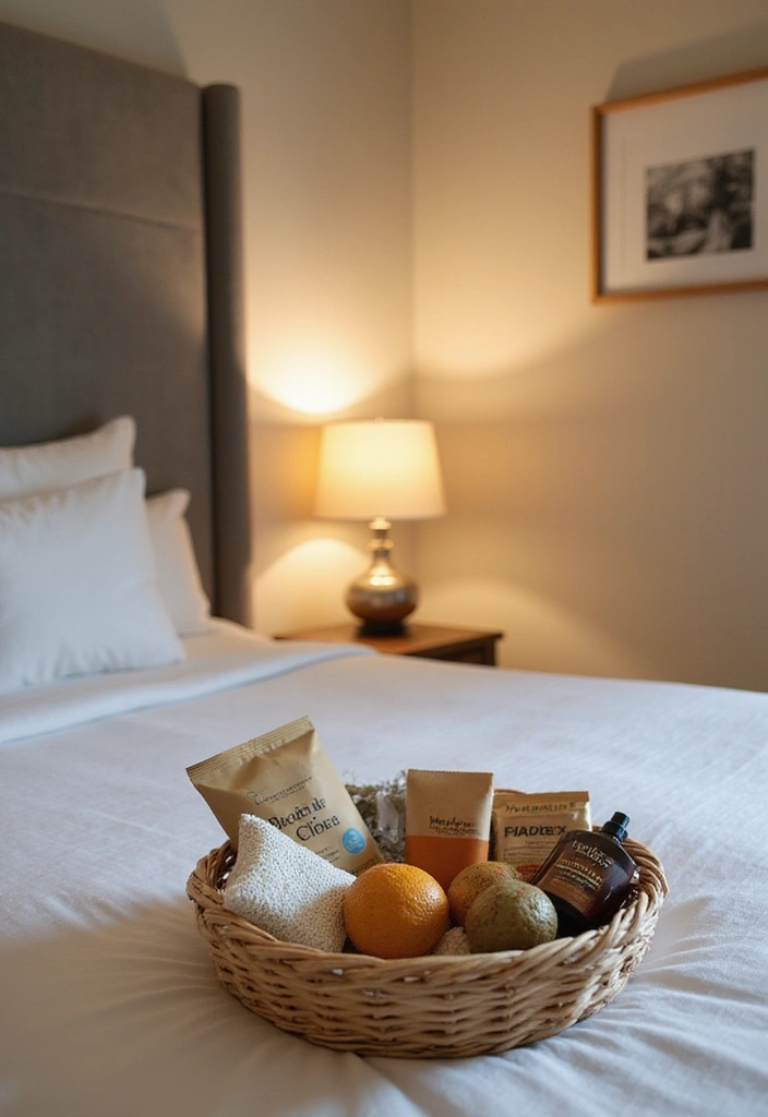 26 Modern Guest Bedroom Ideas That Feel Welcoming & Stylish - 25. A Warm Welcome