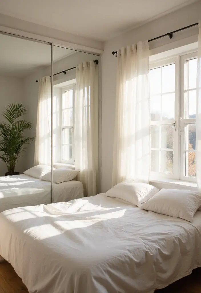 26 Modern Guest Bedroom Ideas That Feel Welcoming & Stylish - 4. Emphasizing Natural Light