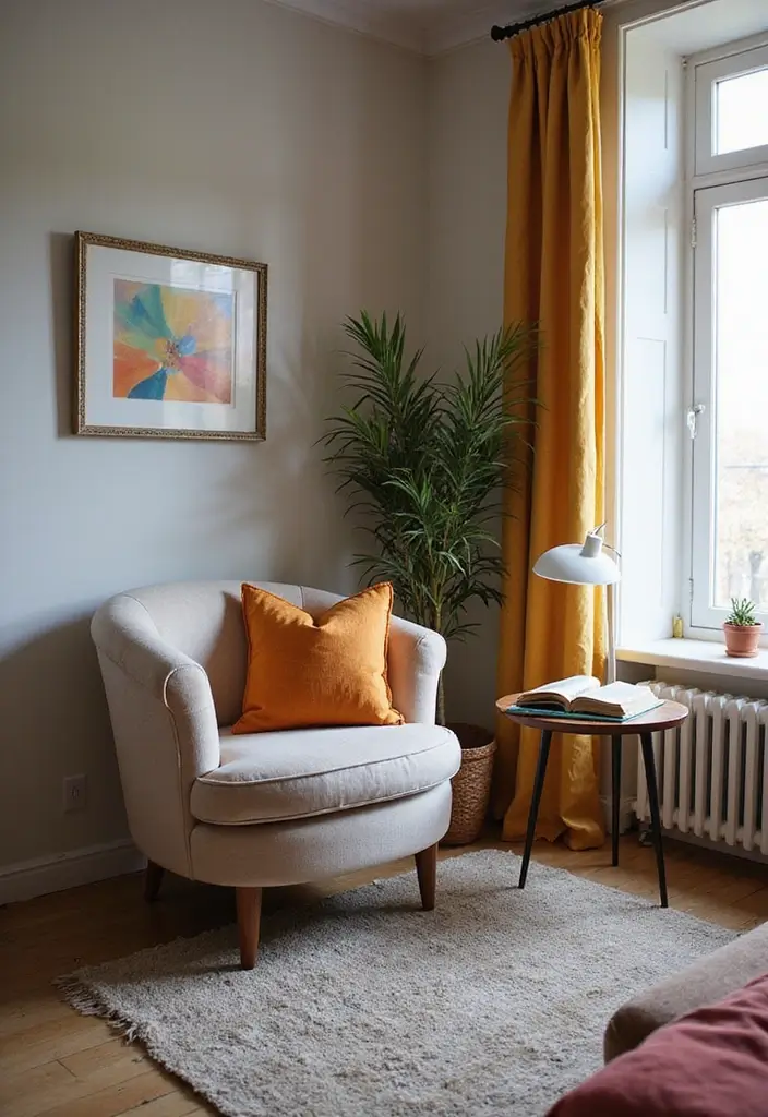 26 Smart 11x11 Bedroom Layout Ideas for Perfect Balance & Flow - 1. Cozy Corner Nook