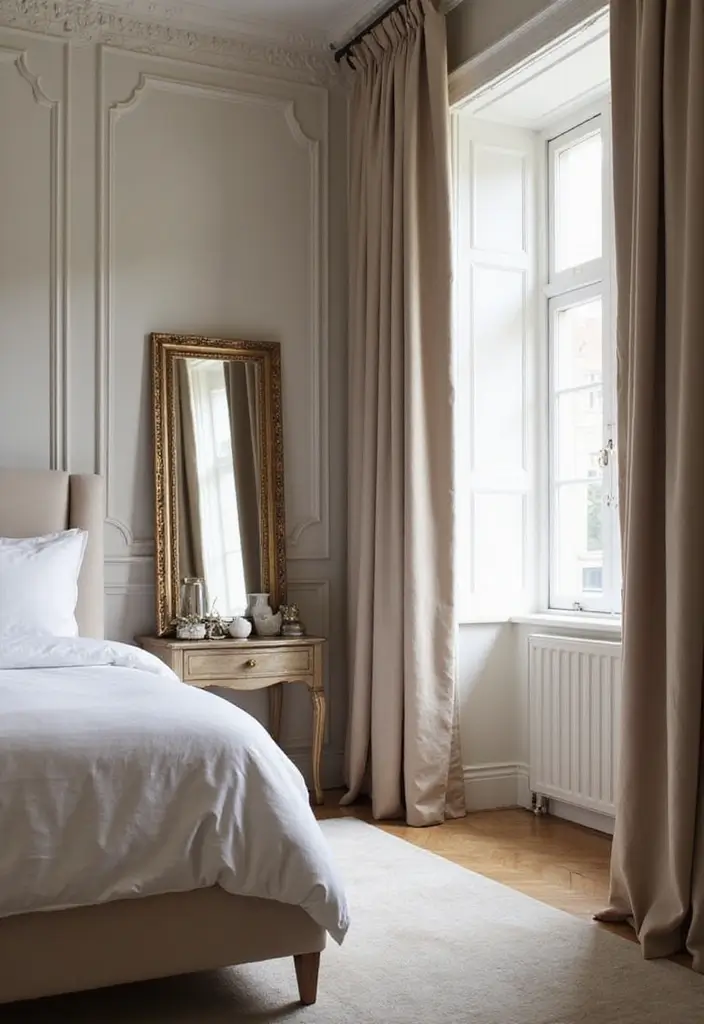 26 Smart 11x11 Bedroom Layout Ideas for Perfect Balance & Flow - 7. The Power of Mirrors