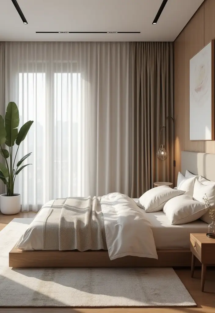 26 Smart 11x11 Bedroom Layout Ideas for Perfect Balance & Flow - 9. Flexible Furniture Arrangement