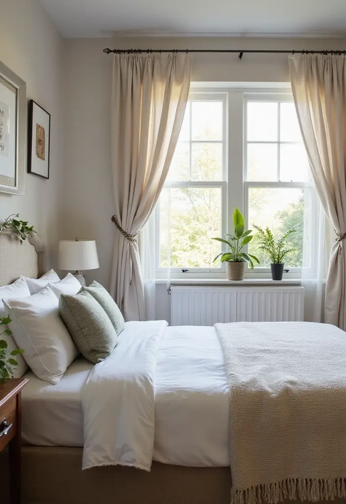 27 Bedroom Curtain Ideas Master Modern That Add Elegance and Privacy - 27. Eco-Conscious Recycled Fabrics