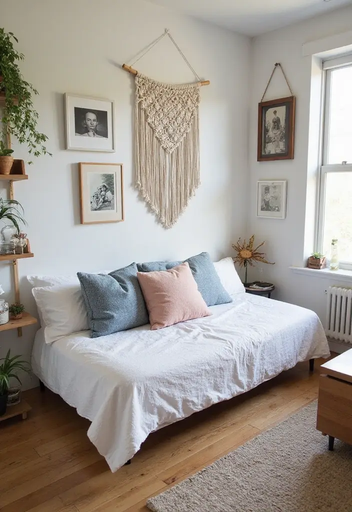 27 Bedroom Ideas for Small Rooms Cozy & Cheap But Aesthetic - 9. DIY Projects: Handmade Charm