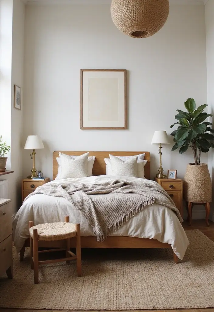 27 Modern Vintage Bedroom Ideas That Feel Retro & Refined - 19. Functional Vintage Decor