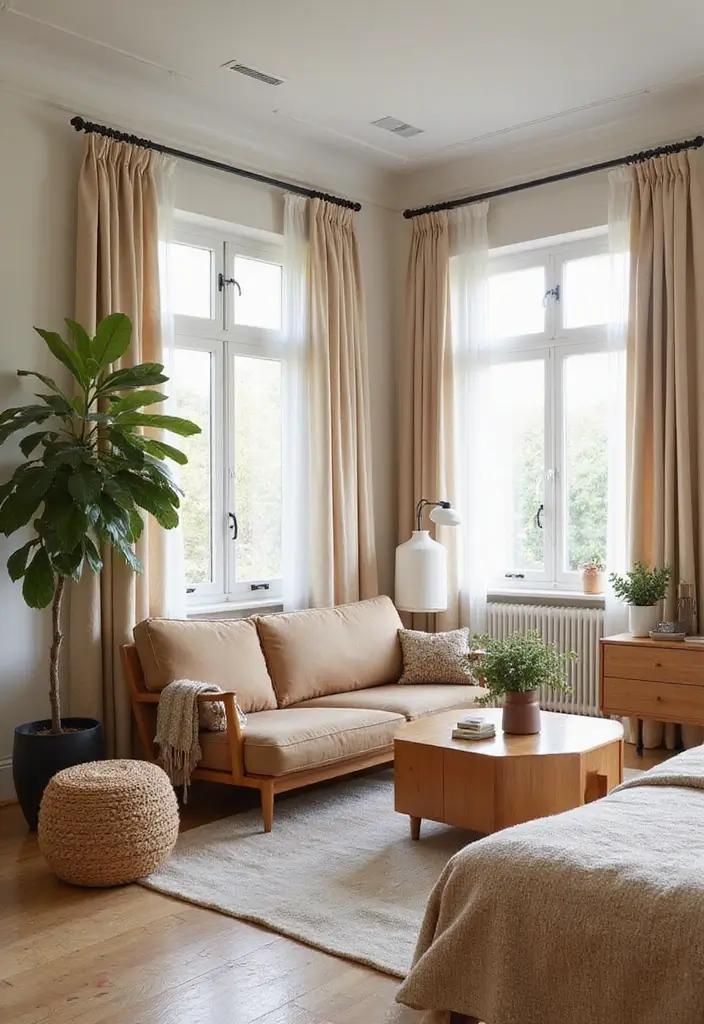 27 Modern Vintage Bedroom Ideas That Feel Retro & Refined - 6. Mid-Century Modern Influence