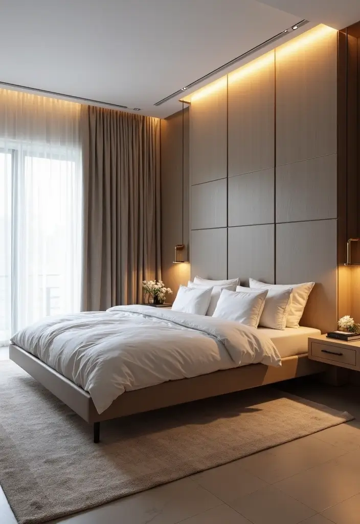 27 One Bedroom Apartment Ideas That Feel Spacious & Modern - 2. A Murphy Bed for Versatility