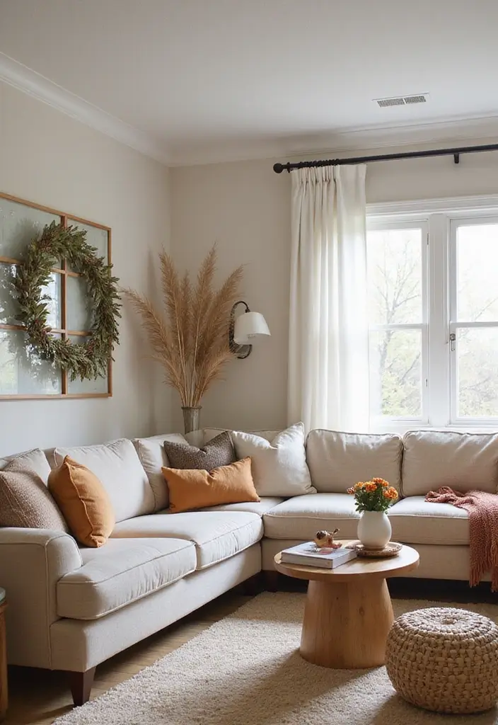 27 One Bedroom Apartment Ideas That Feel Spacious & Modern - 21. Seasonal Decor Switch-Up