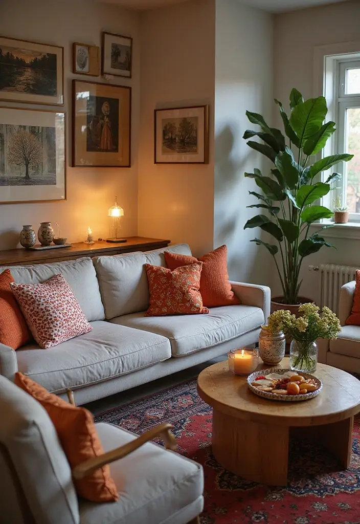 27 One Bedroom Apartment Ideas That Feel Spacious & Modern - 27. Personal Touches with Accessories