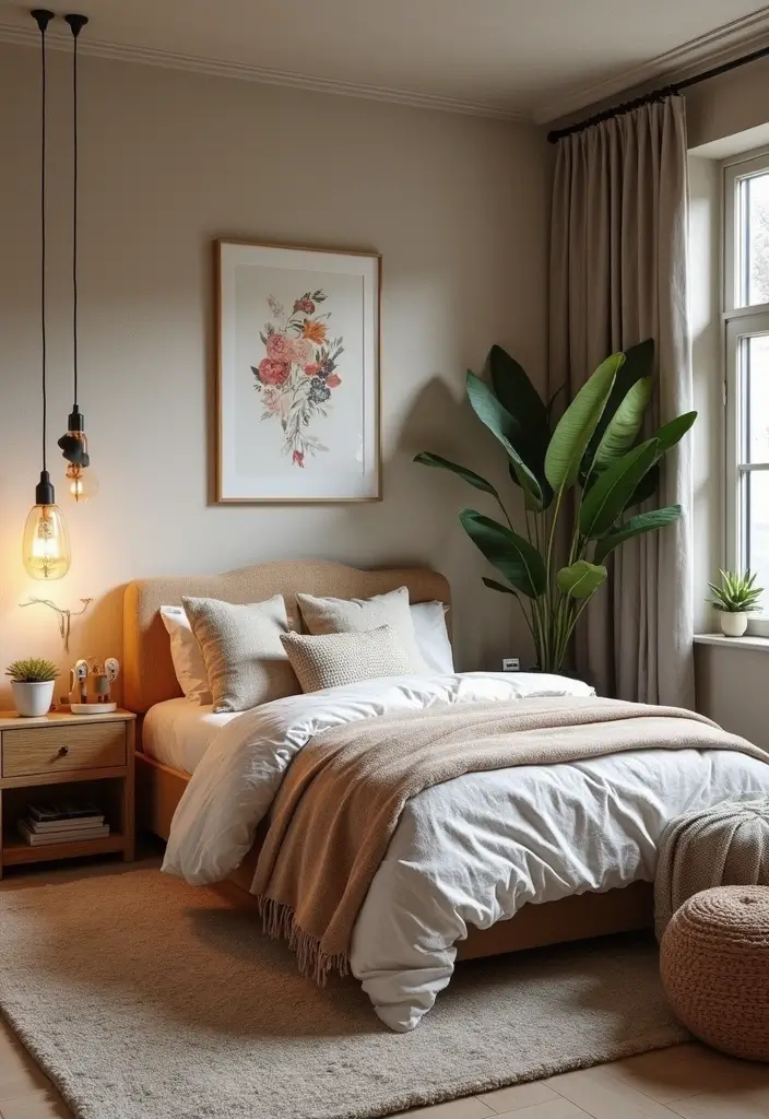 28 Bedroom Ideas for Small Rooms for Teens That Feel Trendy & Fun - 18. Embrace Unique Textures