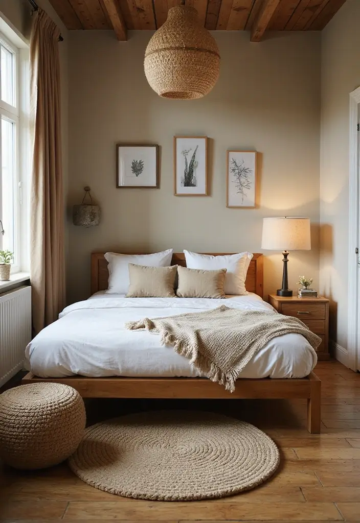 28 Bedroom Ideas for Small Rooms for Teens That Feel Trendy & Fun - 24. Use of Sustainable Materials