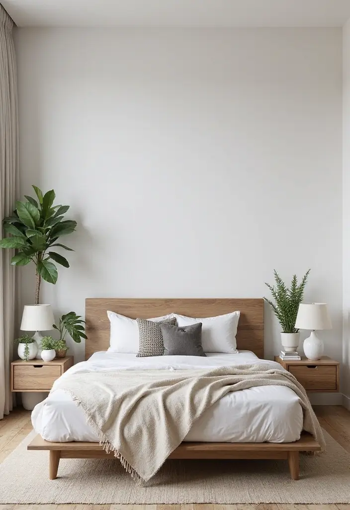 28 Boho Style Bedroom Ideas That Feel Effortless and Free-Spirited - 16. Floating Nightstands