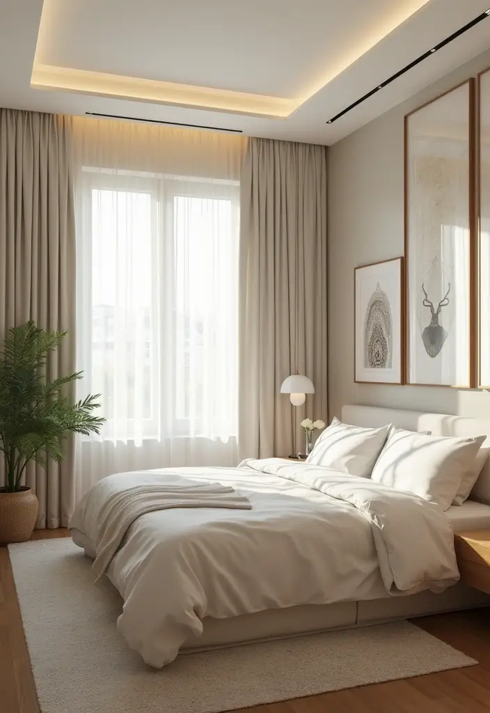 28 Modern Rustic Bedroom Ideas That Combine Comfort and Edge - 23. Natural Light Maximization